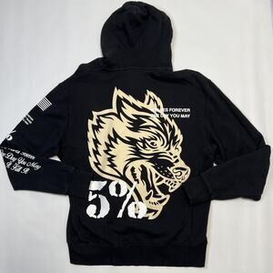 Darc Sport Hoodie Mens Medium 5 Percent Wolves Forever Limited Edition Rare